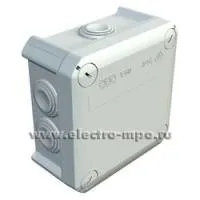 Коробка Т60 2007061 пластиковая с сальниками 114х114х57мм IP66 серая (OBO Bettermann)