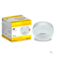 LIGHTING Светильник 4010 накладной потолочный под лампу GX53 хром IEK