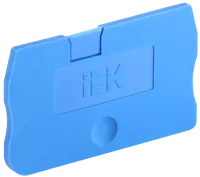 Заглушка для КПИ 2в-1,5/2,5 синяя IEK
