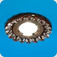 Светильник Bohemia 51 30 74 с ограненным стеклом, пурпурный, MR16
