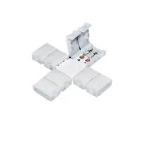 Коннектор крестик (лента - лента) smd3528 2 pin