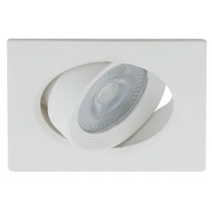 KL LED 21A-5 3K WH Светильник ЭРА светодиодный квадратный поворотный 5W 3000K, белый (100/160)