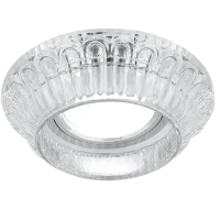 Светильник Gauss Glass CR051 кристалл/хром, Gu5.3 1/30