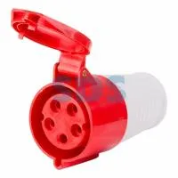Розетка 225 переносная  3Р+РЕ+N 32А 380В IP44 REXANT, 11-8923