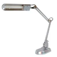 Светильник настольный Camelion KD-017C С03 11W 230V серебро (уп. 6)
