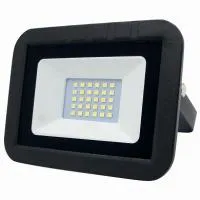 Прожектор с/д LEEK LE FL SMD LED7 30W CW BLACK (50) IP65 холодный
