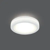 Светильник Gauss Backlight BL098 круг, белый 5W, LED 3000K 1/60