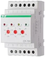 CP-730 Контроль верхнего и нижнего значений напряжения, 3 модуля, монтаж на DIN-рейке
