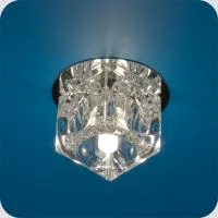 Светильник Ice 12 4 05 с огр.ст., хром, GU4
