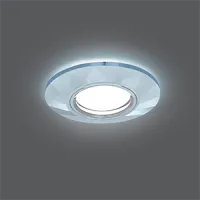 Светильник Gauss Backlight BL057 круг гран., кристалл/хром, GU5.3, LED 4100K 1/40