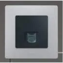 672653 Модуль розетки RJ45, категория 6 UTP, антрацит, ETIKA