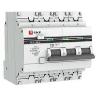 АД-32 3P+N 50А (С) 100мА тип (АС) эл. 4,5кА EKF PROxima