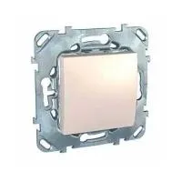 Механизм с монт. рамкой из сплава zamak, 10 A, 250 V переменный ток, 50/60 Гц