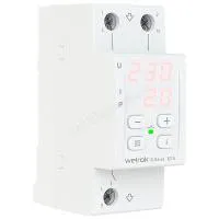 Реле напряжение с контролем тока Welrok VI-63 Red
