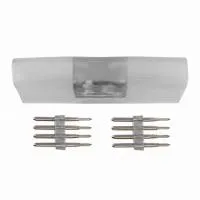 Коннектор прямой для с/д ленты NEON 220В 10*18мм IP20(10шт/упак) (1/100)