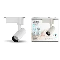 Светильник трековый Gauss цилиндр 12W 950lm 4000K 180-220V IP20 55*190мм белый угол 24º LED 1/40