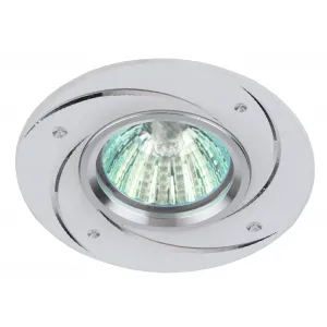 KL43 SL /1 Светильник ЭРА алюминиевый MR16,12V/220V, 50W серебро (100/2100)