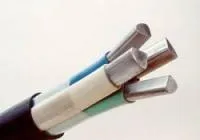 Кабель силовой с алюминиевыми жилами, с ПВХ изоляцией в ПВХ оболочке