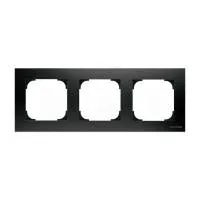 2CLA857300A1501 / Рамка 3-постовая,SKY, ч.бархат