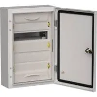TITAN 5 Корпус металлический ЩРн-24 (1х24) 460х310х140мм IP54 серый (одна дверь) IEK