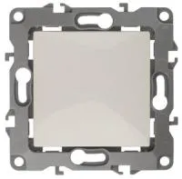 ЭРА Переключатель, 10АХ-250В, IP20, Эра12, слоновая кость