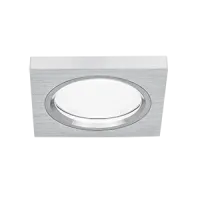 Светильник Gauss Aluminium AL006 квадрат, матовый алюминий, GU5.3 1/30