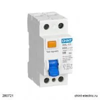 УЗО NXL-63 2P 25А 30мА 6кА тип AC (R