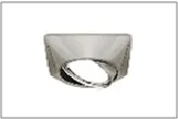 Светильник Gauss Metal Exclusive CA072 круг, титан, GU5.3 1/100