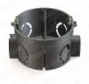 GE40010-05 Коробка установочная для сплошных стен 65*40 IP20 черная GREENEL (300)