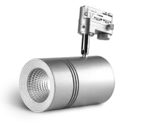 Трековый светильник LX-TR-COB-1004-Z 30Вт, 4000К, угол 10, 3-ф адаптер, белый