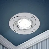 KL43 WH/1 Светильник ЭРА алюминиевый MR16,12V/220V, 50W белый (100/2100)