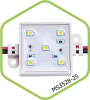 Модуль светодиодный MS3528-25  0.5Вт 12В IP65 ASD