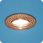Cветильник Afina 51 1 18 литой, поворотный, состаренная медь