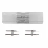 Коннектор прямой для с/д ленты NEON 220В 8*16мм IP20(10шт/упак) (1/100)