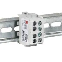 Клемма распределительная КСР с двойным винтом 2x25/2x16 серая EKF