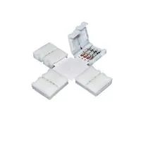 Коннектор крестик (лента - лента) smd5050 4 pin