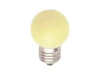 Лампа светодиодная G45 12LED red E27/25/100