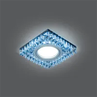 Светильник Gauss Backlight BL032 квадрат, кристалл/хром, GU5.3, LED 4100K 1/40