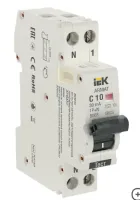 ARMAT АВДТ B06S 1P+NP C10 30мА тип AC (18мм) IEK