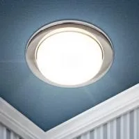 KL70 СН /1 Светильник ЭРА под лампу Gx53 тонкий, 220V, 13W, хром