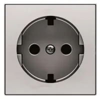 2CLA858890A1401 / Накладка SCHUKO плоская,SKY,сталь