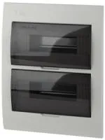 Корпус пластиковый встраиваемый ЭРА SIMPLE ЩРВ-П-24 IP41 прозрачная крышка белый