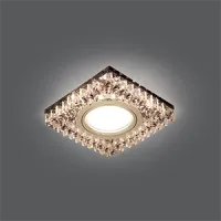 Светильник Gauss Backlight BL031 квадрат, кристалл/хром, GU5.3, LED 2700K 1/40