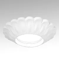 Светильник Gauss Gypsum Exlusive GY019 белый, GU5.3, d150 1/24