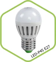 Лампа светодиодная LED-ШАР-standard 5.0Вт 160-260В Е27 4000К 400Лм ASD (уп. 10)