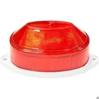 Строб-лампа 3,5 Вт/200/красная/LED/накладная/Feron/ST1A