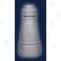 Цоколь стеклопластиковый Д-159-276 Н-1500 (обрезать 276) белый