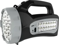 Фонарь прожектор, аккум. JAZZway Accu7-L19/L16-gy (черн.)
