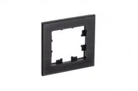 ATN312301 ATLASDESIGN NATURE 1-постовая РАМКА, МЕТАЛЛ ОНИКС