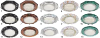 Светильник Ecola GX53 H4 Glass Стекло 8-уг. с прямыми гранями хром - хром зерк. 38x133